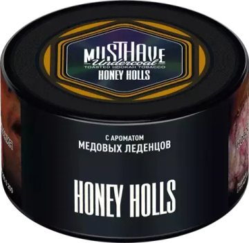 Табак для кальяна Must Have Undercoal 25г Honey Holls (Медовые леденцы)