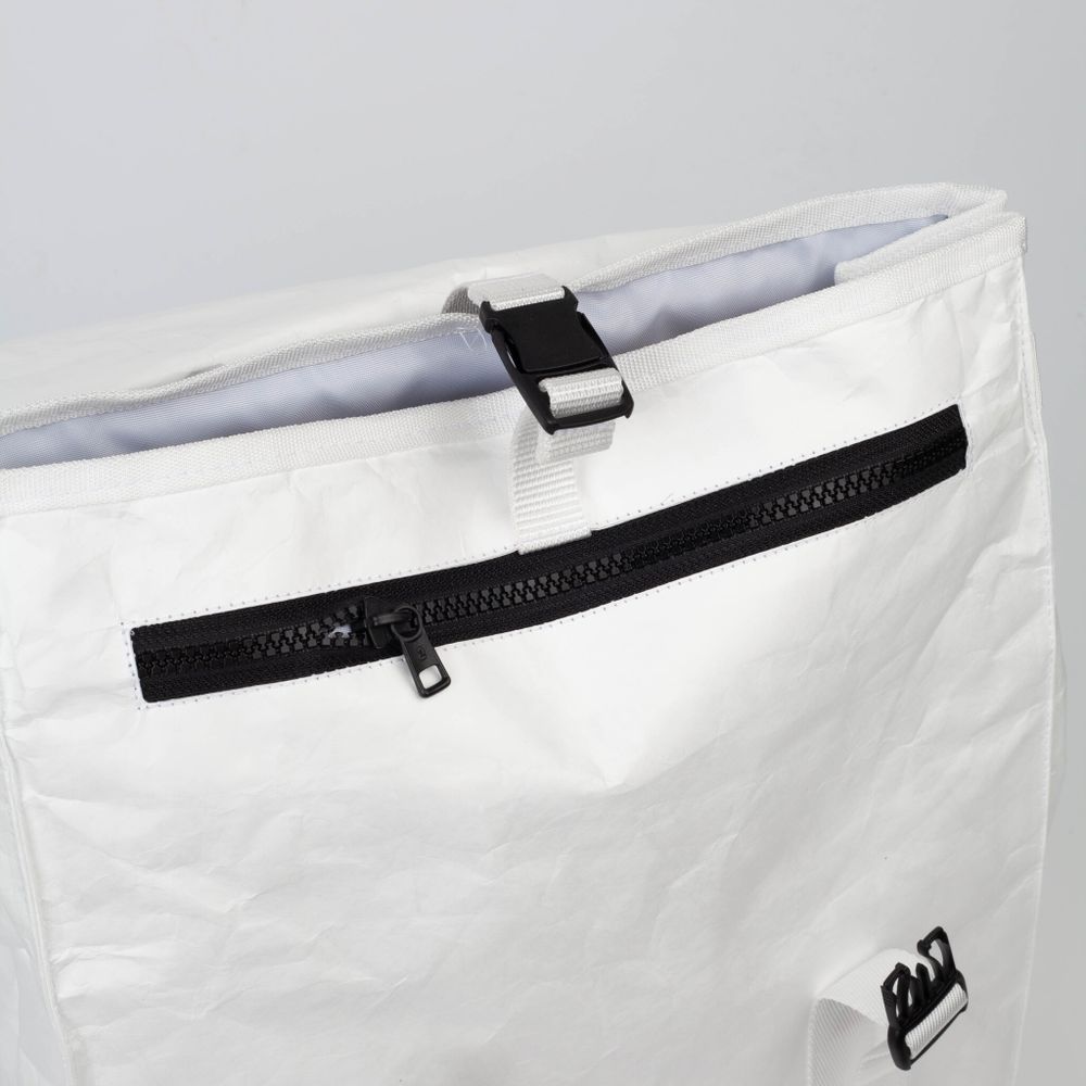 Рюкзак Якорь Большой корвет 2.0 тайвек белый / черные детали