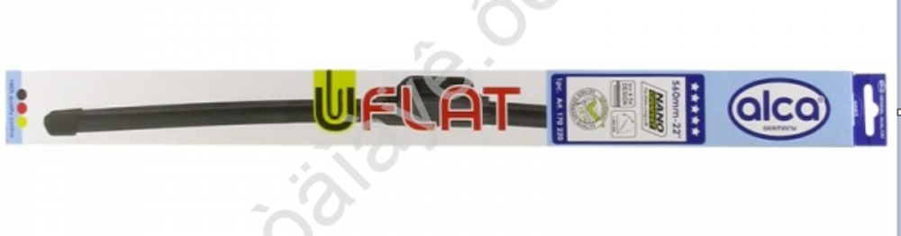 Щетка дворника бескаркасная 560мм  АЛКА U-FLAT 170220