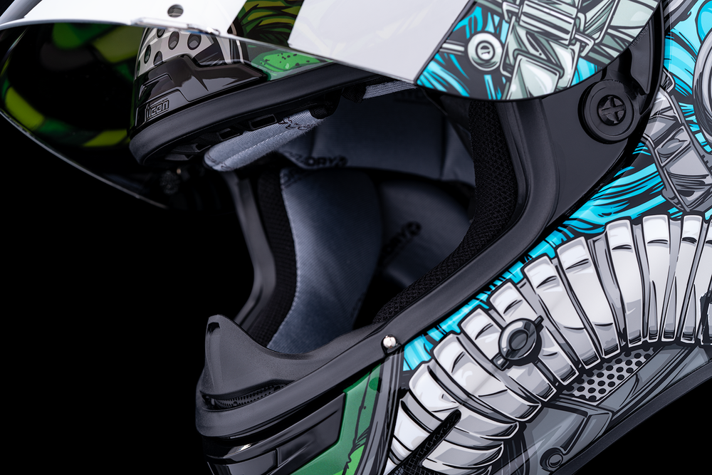 Airframe Pro Outbreak Helmet / Сине-зеленый