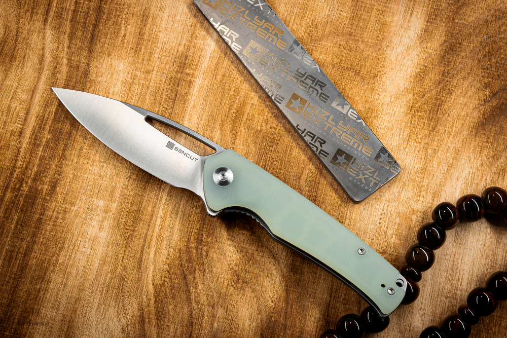 Нож SENCUT Mims сталь 9Cr18MoV рукоять Natural G10