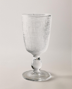 Zara Home стакан из стекла, цвет прозрачный, 10 см · 2296/401