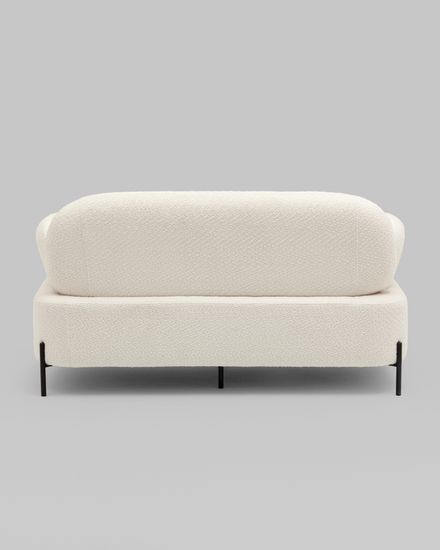 Диван Кэнди ткань букле белый