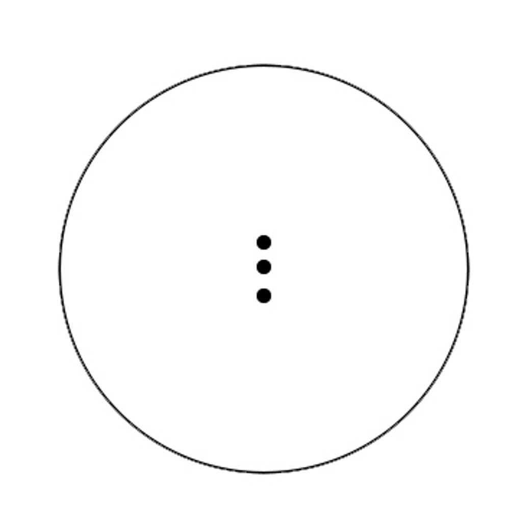 Прицел коллиматорный Veber Пневматика 1x40 3RD