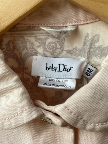 Новый хлопковый тренч Baby Dior, 68