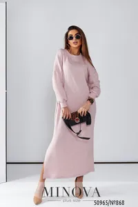 Платье 868-пудра Minova
