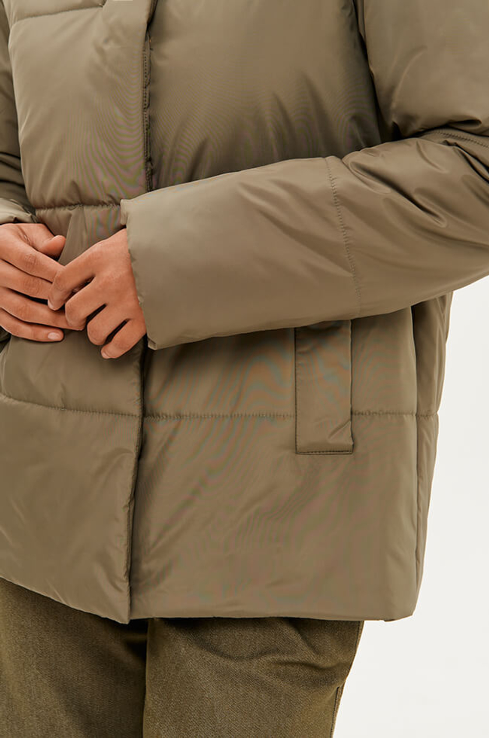 0114 Куртка женская (оливковый)