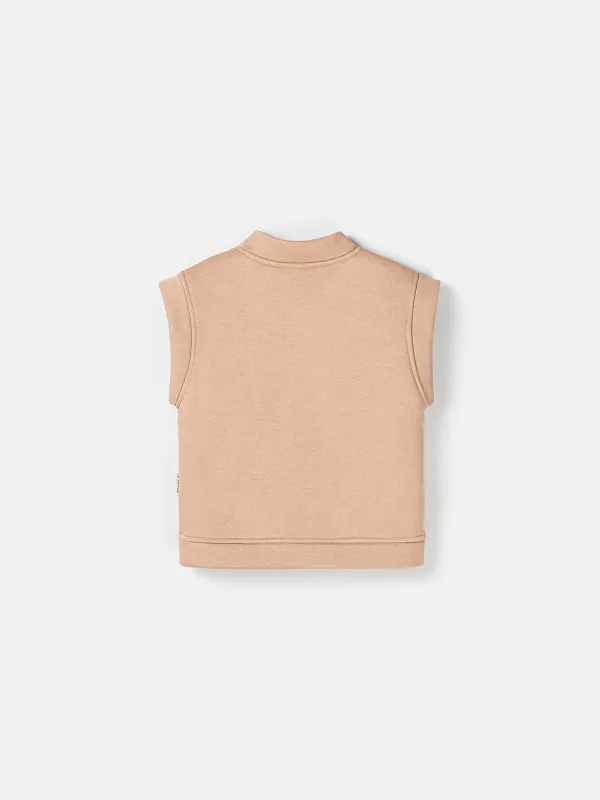 Жилет из футера 