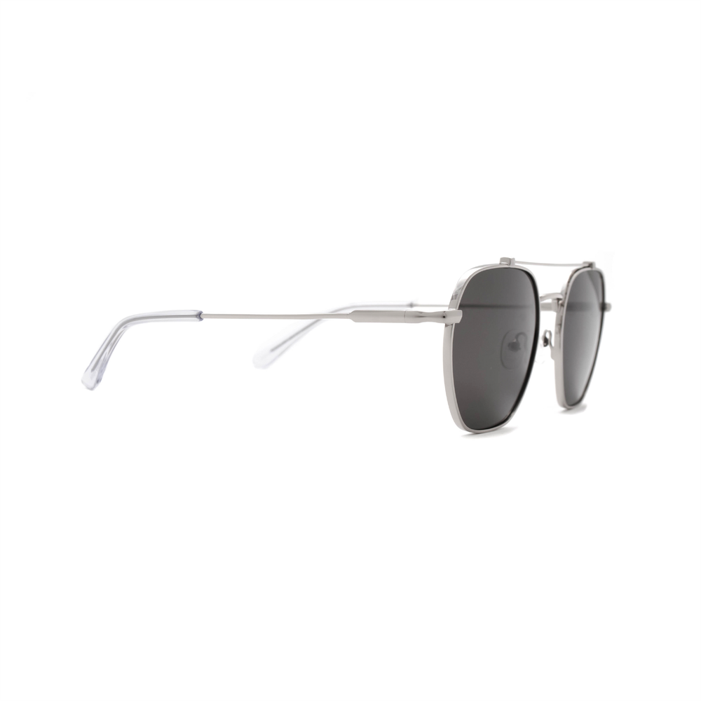 Очки Family Optic S5004 C3 пилот серебряные с серым