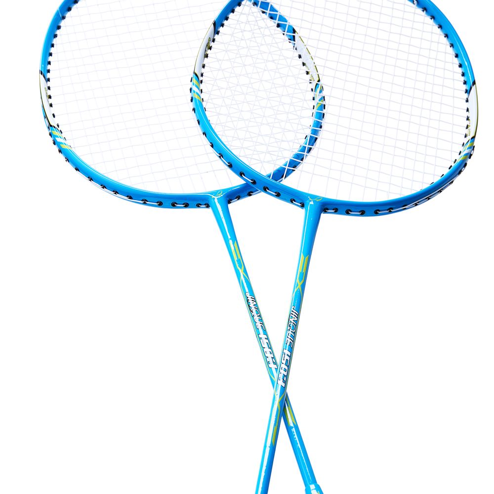 Набор для бадм. DOUBLE FISH JINQUE 1503, для продвинутых, композит со струнами, синий