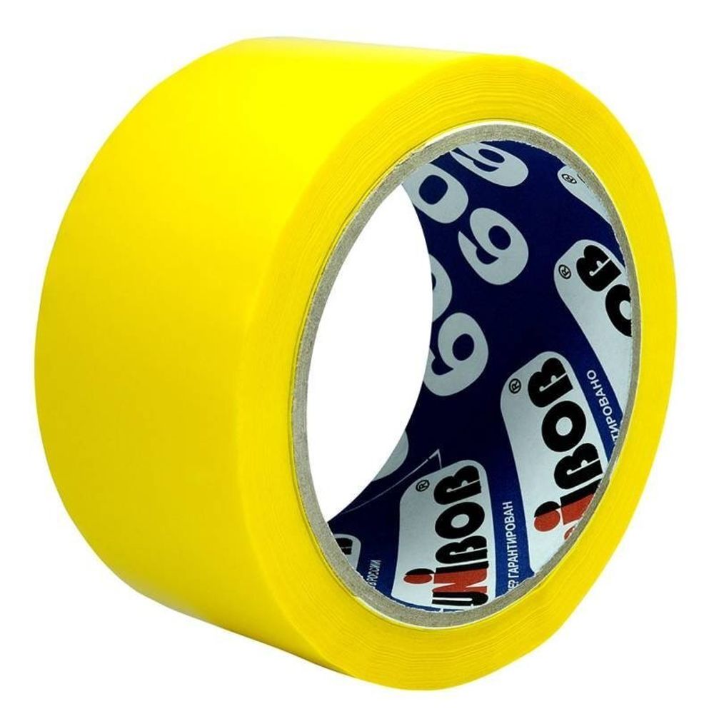 Клейкая лента упаковочная UNIBOB, 48 мм * 24 м, основа полипропилен, желтая, уп. 6 шт Клейкая лента упаковочная UNIBOB, 48 мм * 24 м, основа полипропилен, желтая, уп. 6 шт