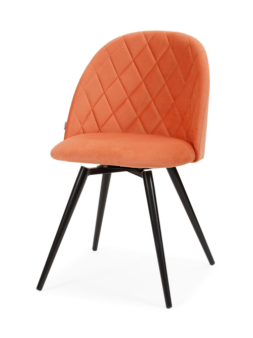 Стул MyFar Джозефина поворотный терракотовый велюр MF1015-1