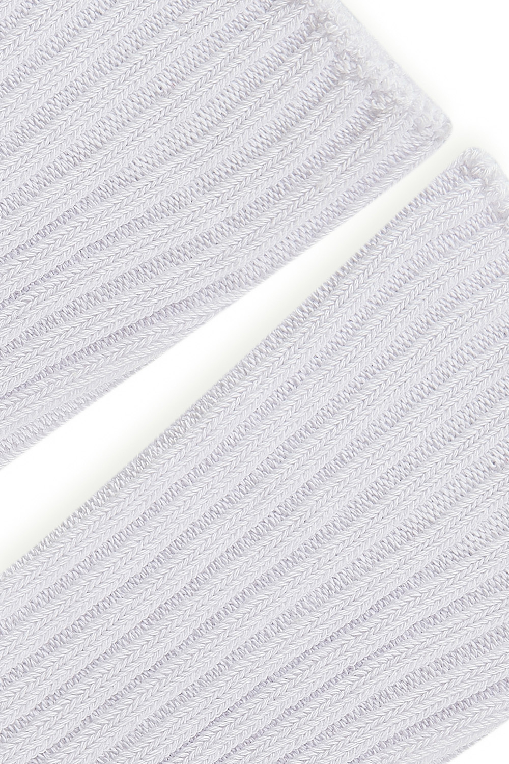 Носки удлинённые из хлопка Белый