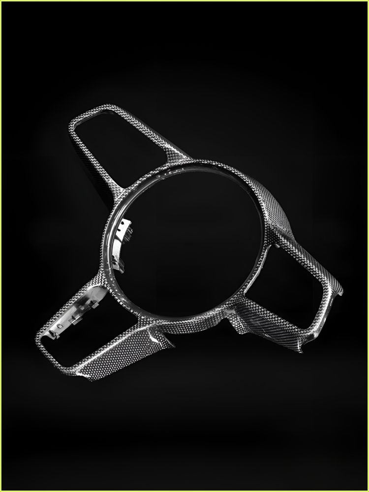 Carbon Fiber Steering Wheel Cover