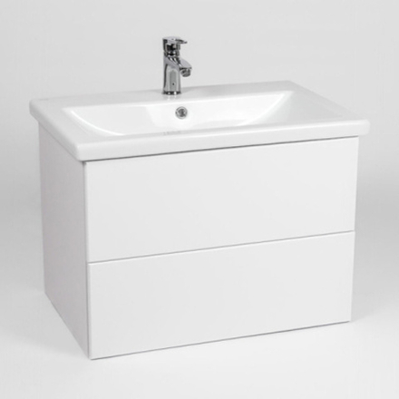 Тумба "София" COMO 70 с раковиной 2 ящика подвесная