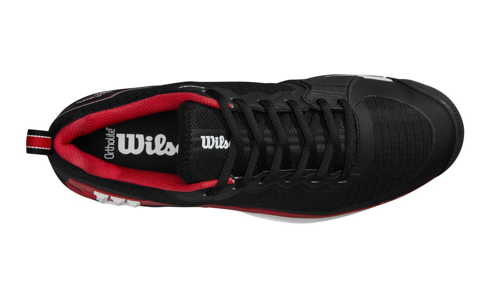 Мужские кроссовки теннисные Wilson Rush Pro 4.5 Clay - черный