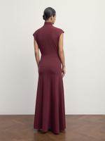 Платье "Bordo line"