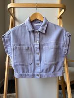 Хлопковая рубашка Zara, 152