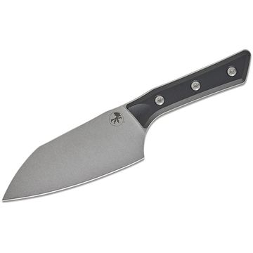 Нож кухонный Microtech Santoku 6 3200-10BK  с клинком из стали M390MK, рукоять G10