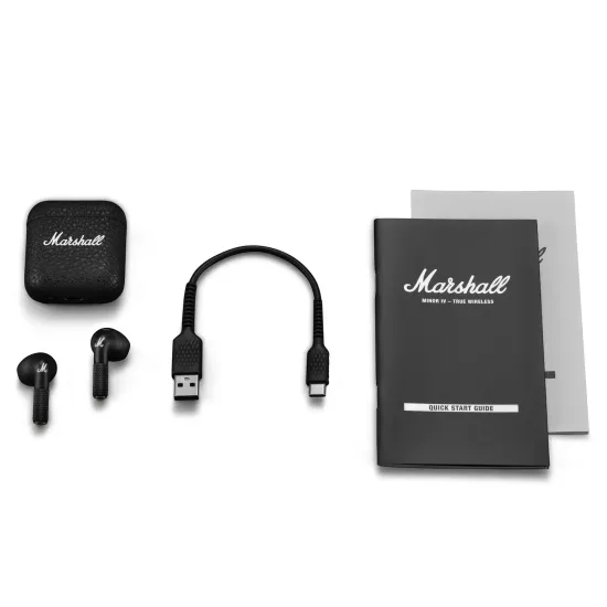 Беспроводные наушники Marshall Minor IV Black