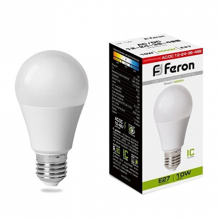 Лампа светодиодная Feron LB-192 E27 10Вт 4000K 38265