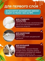 Краска для стен и потолков 1,5 кг супербелая ZОДИАК акриловая, быстросохнущая, для внутренних работ, матовое покрытие, белый