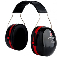 Наушники противошумные 3М™ PELTOR™ Optime™ III, со стандартным оголовьем, 35 dB, черно/красные