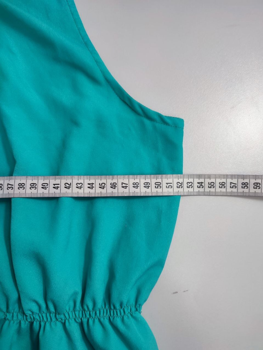 Блузка  Select бирюзовая 48 размер