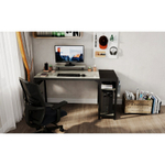 Стол письменный (для компьютера) EUREKA ZX-SS140B-OGB с шириной 140 см, Oak Grey (ZX-SS140B-OGB)