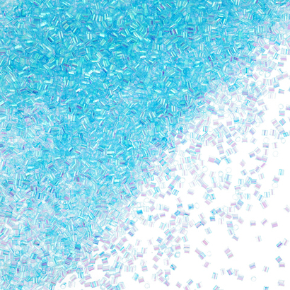 Конфетти фольга Цилиндр, Голубой перламутр, 0,2 см, 20 г. ВВ