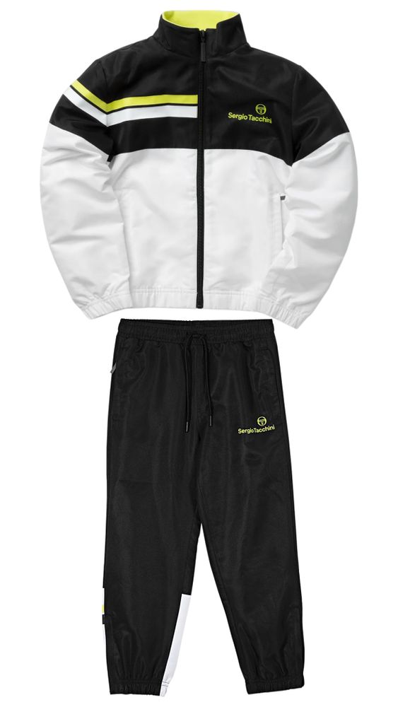 Костюм теннисный Sergio Tacchini Vior Jr Tracksuit - black/yellow