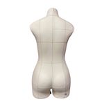 Манекен портновский Моника фигура Груша, торс, вид сзади, размер 44, бежевый.