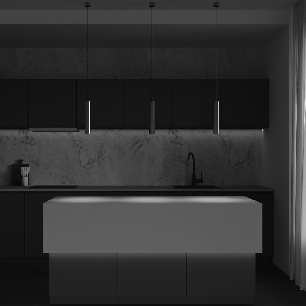 Светильник подвесной светодиодный Maytoni   P072PL-L12W3K-BS