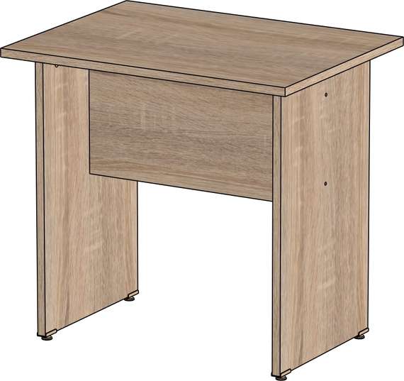 Стол письменный Стандарт Про дуб сонома