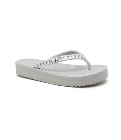 Вьетнамки ZAZA FLIP FLOP Michael Kors - серебряный(40S4ZAFA2B)