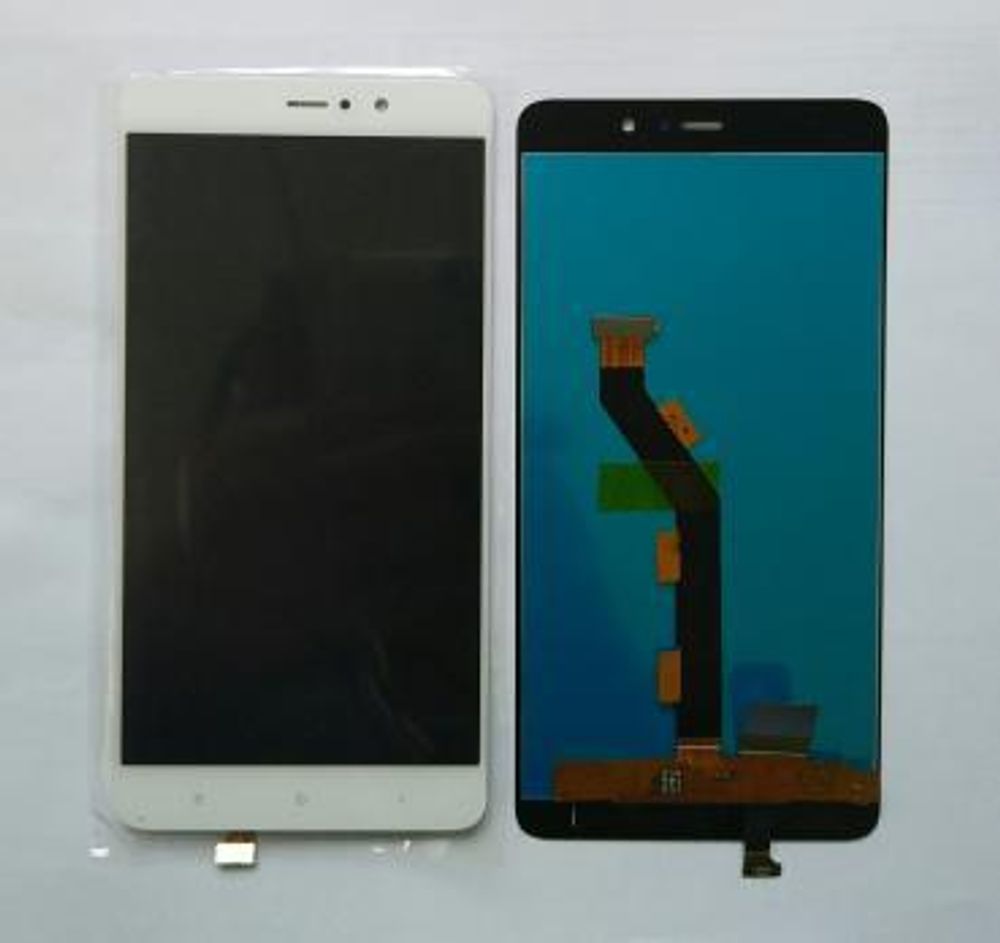 Дисплей для Xiaomi Mi 5S Plus в сборе с тачскрином Белый