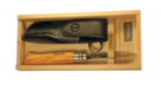 Нож Opinel n 8 inox, с чехлом, в деревянной коробке