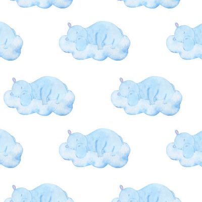 Бегемот и облака