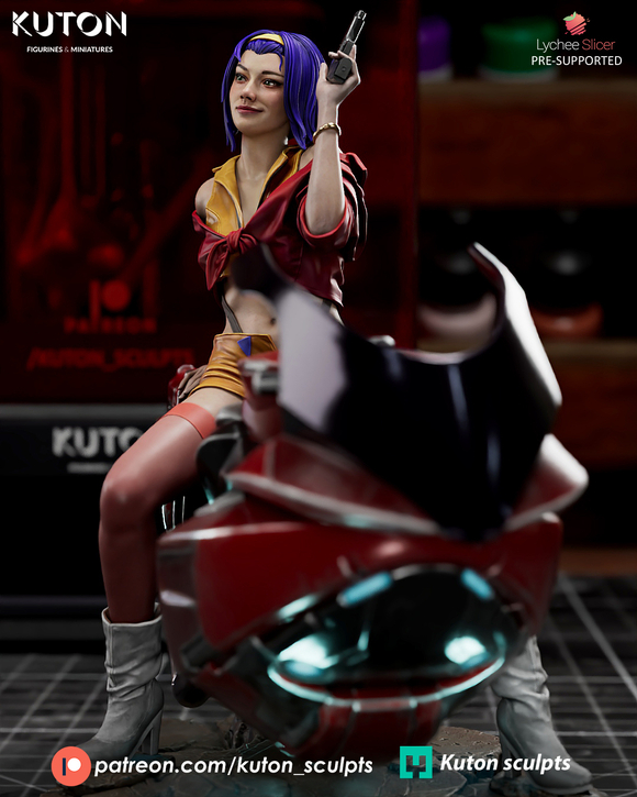 Фигурка Фэй Валентайн Ковбой Бибоп Faye Valentine Cowboy Bebop