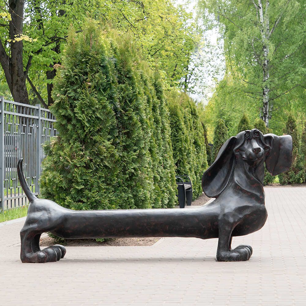 Садовая скамейка Такса Клякса большая