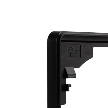 Рамка ROUND 4-постовая оникс KRANZ