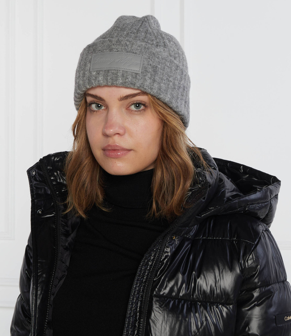 Шапка Tommy Hilfiger - серый(AW0AW15325)