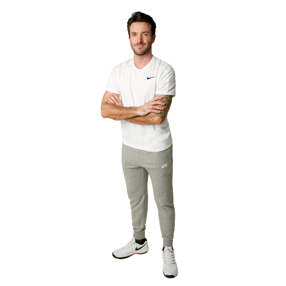 Мужские теннисные штаны Nike Sportswear Club Fleece Training Pants Men - Grey, Silver