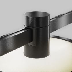 Трековый однофазный светодиодный светильник Maytoni Flarity Plato TR152-1-7W4K-B