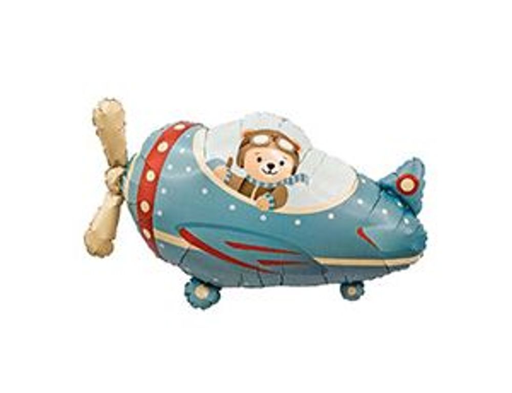 Р Шар ФИГУРА Самолет с медведем (БГ-35)