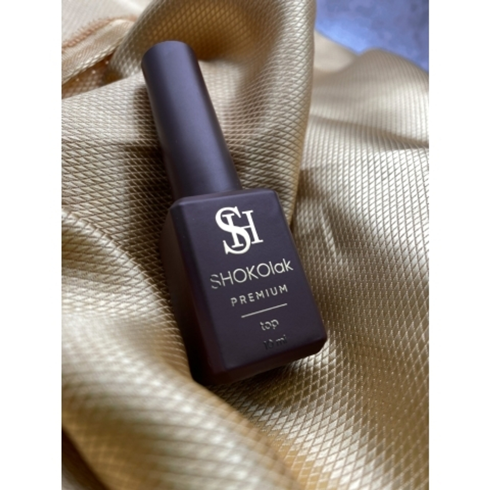 SHOKOlak TOP GLOSS no UF сверхпрочный глянец 15 ml