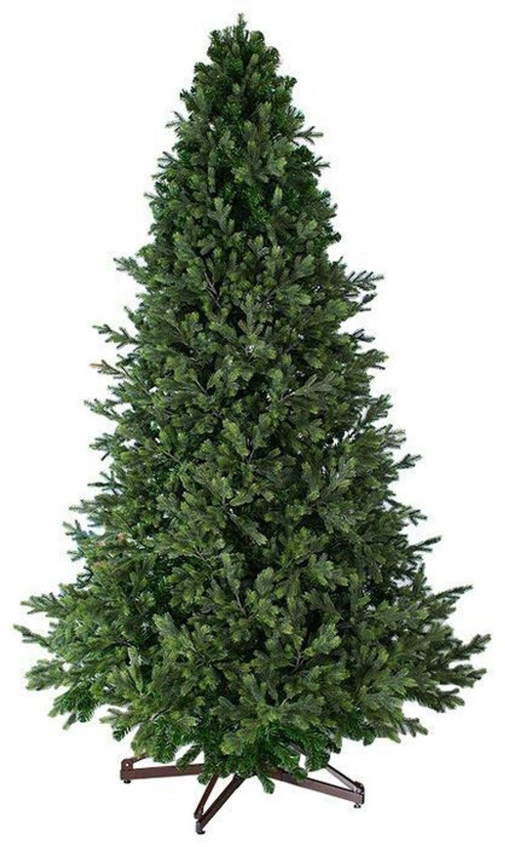 Большая елка «Сказочная» (Литая+пвх) 5,5 м