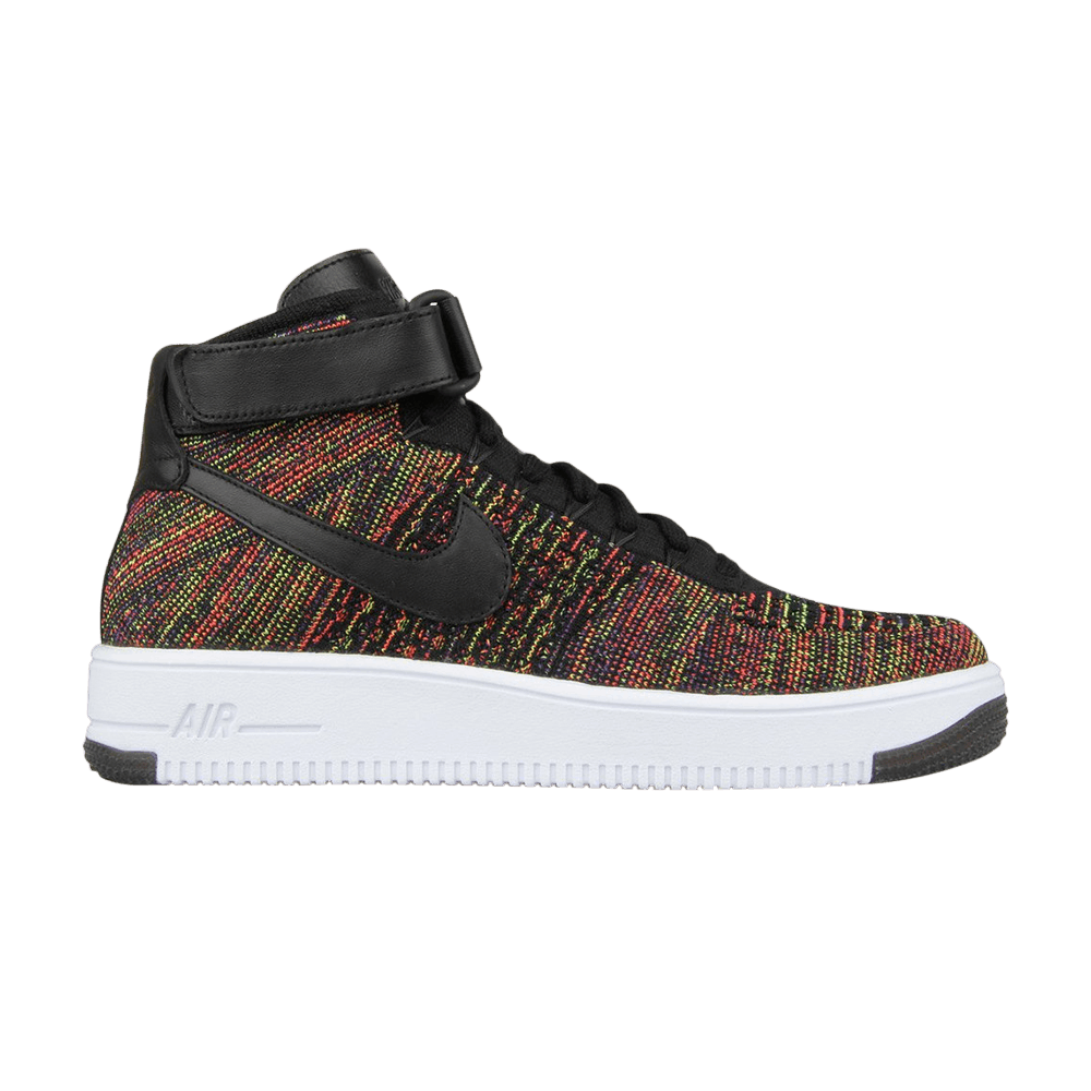 Кроссовки Nike Air Force 1 Flyknit Multi-Color Black
