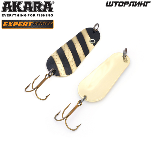 Блесна колебалка Akara Expert Шторлинг 35 мм 8 гр. 14/GO