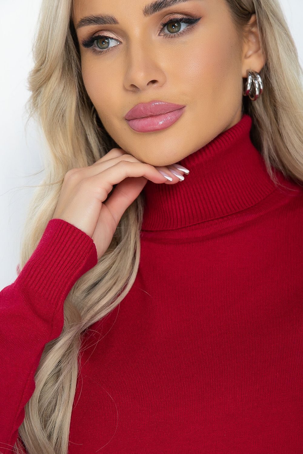 Водолазка Зимняя история (красная) Б14521-20М LT Collection